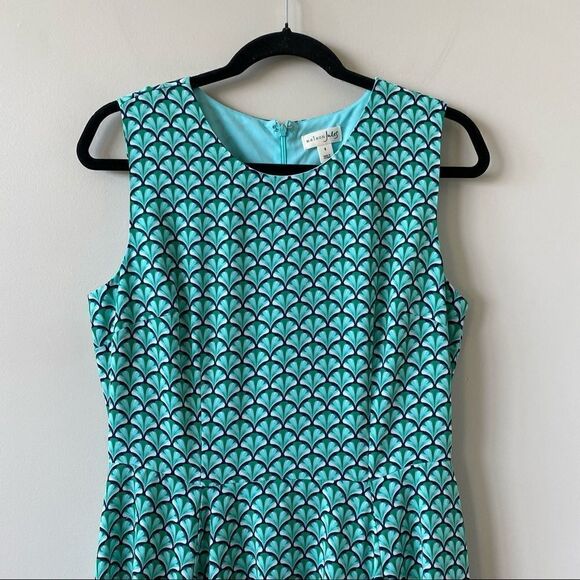 MAISON Jules- Fit and Flare Clamshell Print Dress - Picture 4 of 12